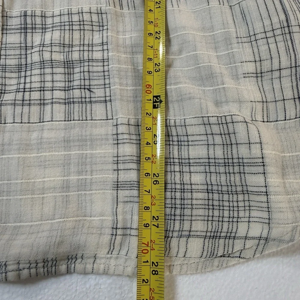 Banana Republic Mens Medium Standard Fit Santorini Long Sleeve Button Up‎ Shirt